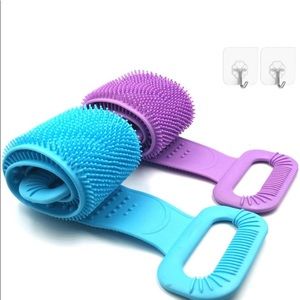 Back Scrubber for Shower,Silicone 2pk
